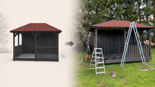Come ordinare un gazebo da giardino