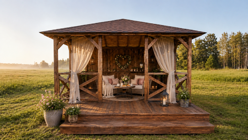 Di Che Dimensione Ho Bisogno per il Mio Gazebo? Una Guida Semplice ai Gazebo 3x3, 3x4, 4x4 e 4x6 m