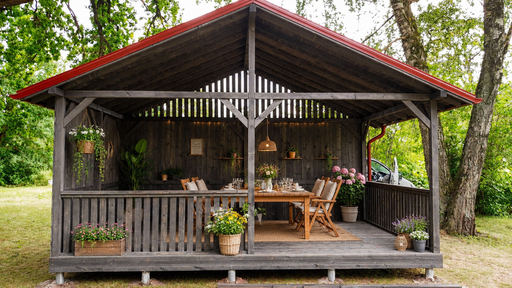 Come Scegliere un Gazebo per Pranzare all'Aperto
