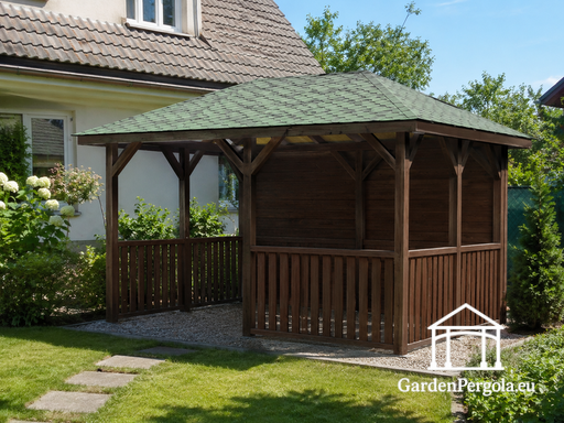 3 × 4 m Gazebo in Legno Fai-da-te Senza Pavimento – Cosa Ti Serve?